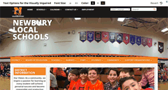 Desktop Screenshot of newburyschools.org