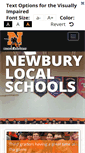 Mobile Screenshot of newburyschools.org