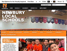 Tablet Screenshot of newburyschools.org